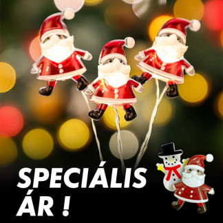Ünnepi fények „Santa égősor”