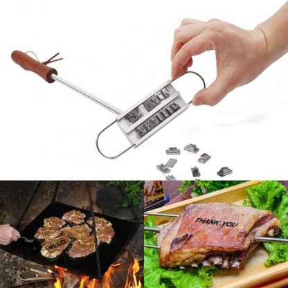 BBQ Branding vasaló ( + 55 cserélhető betűk)