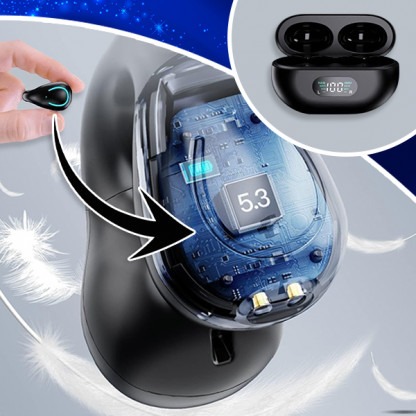 Bluetooth vezeték nélküli fülhallgató mikrofonnal – EarClip