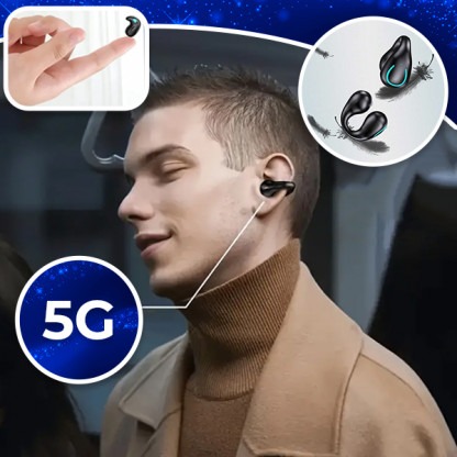Bluetooth vezeték nélküli fülhallgató mikrofonnal – EarClip