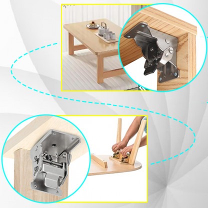 4x Összecsukható konzol biztonsági zárral – FoldSafe