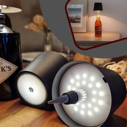 Elegáns vezeték nélküli üvegvilágítás - GlowBottle
