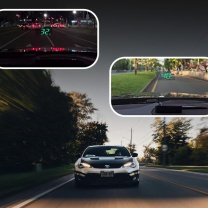 Autós sebbességvetítő – DriveVision