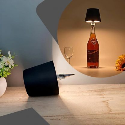 Elegáns vezeték nélküli üvegvilágítás - GlowBottle