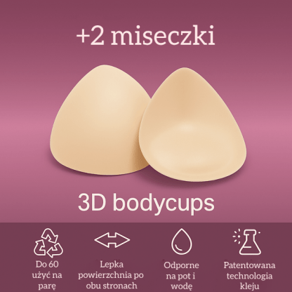 3D Mellnövelő Betétek - BodyCups