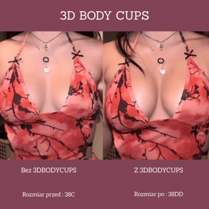3D Mellnövelő Betétek - BodyCups