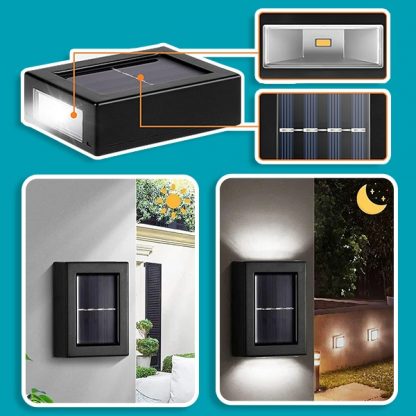 Luxus vezeték nélküli napelemes lámpa – SolarLux