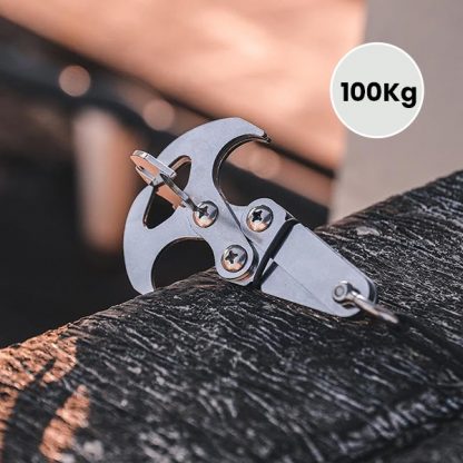 2x Mechanikus markoló összecsukható karabinerrel - GrappleMaster