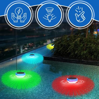 Lebegő Többszínű Lámpák - SolarFloat